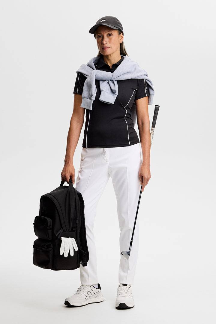 J.Lindeberg Women's Leyla Polo - BLACK