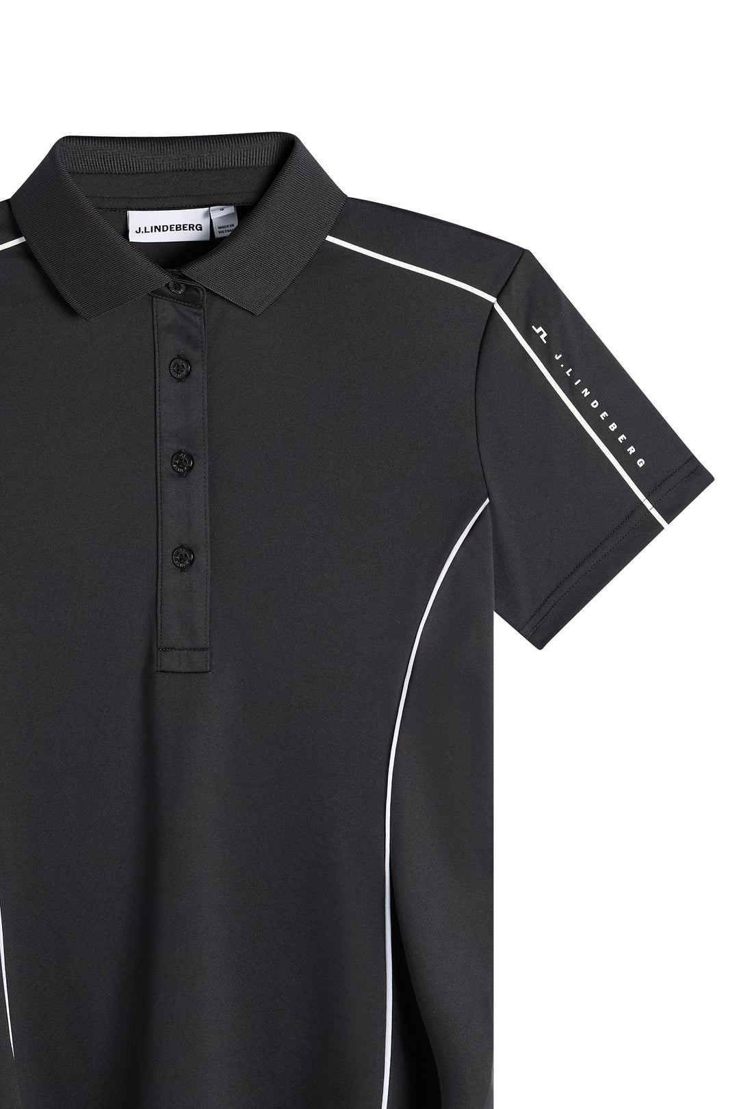 J.Lindeberg Women's Leyla Polo - BLACK