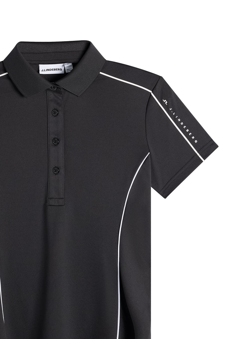 J.Lindeberg Women's Leyla Polo - BLACK