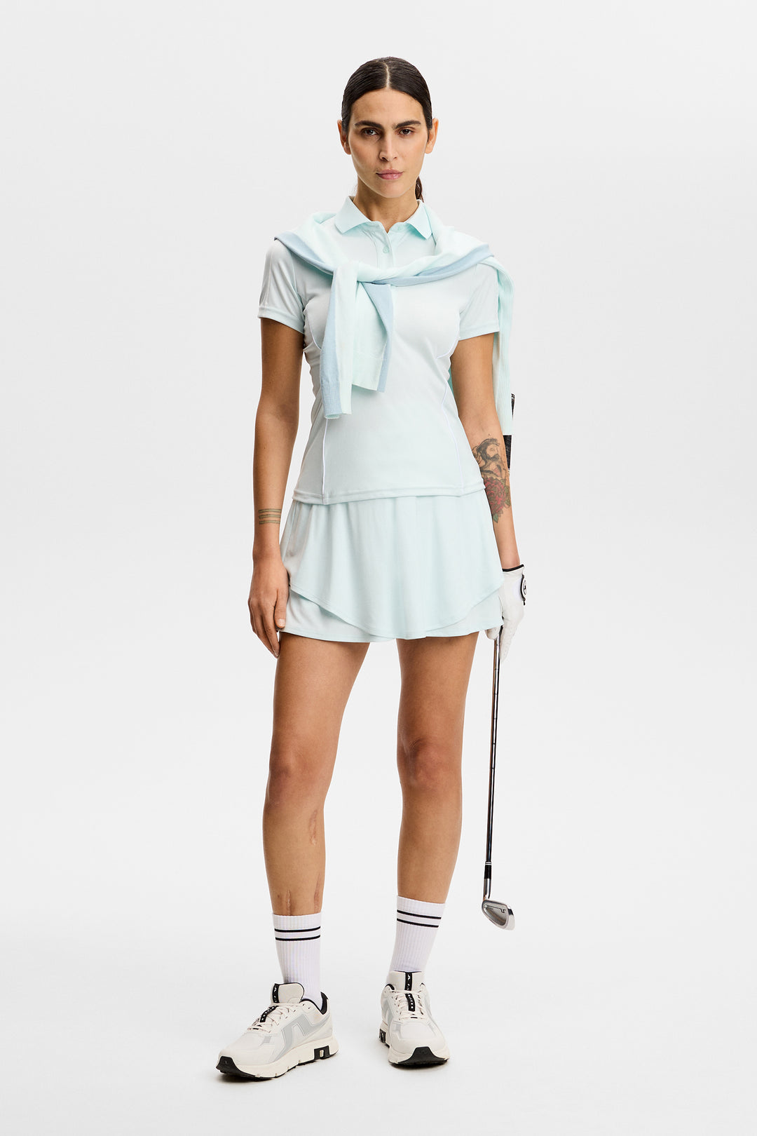 J.Lindeberg Women's Leyla Polo - SKY LIGHT