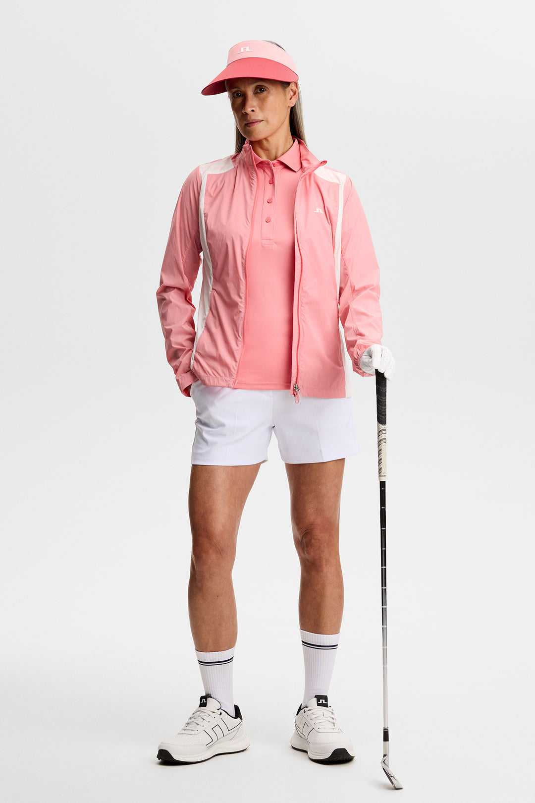 J.Lindeberg Women's Leyla Polo - FLAMINGO PLUME
