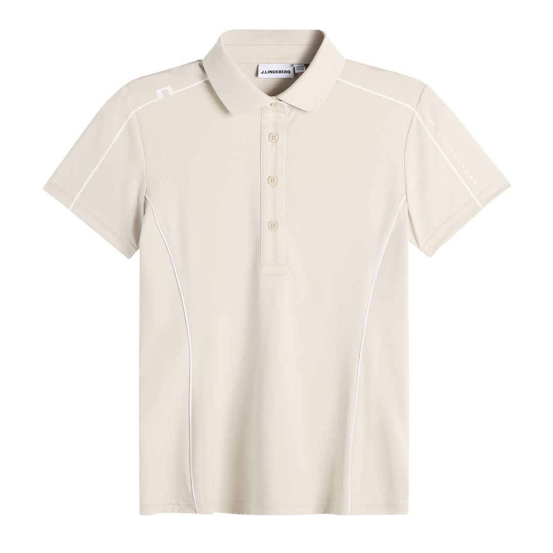 J.Lindeberg Women's Leyla Polo - MOONBEAM