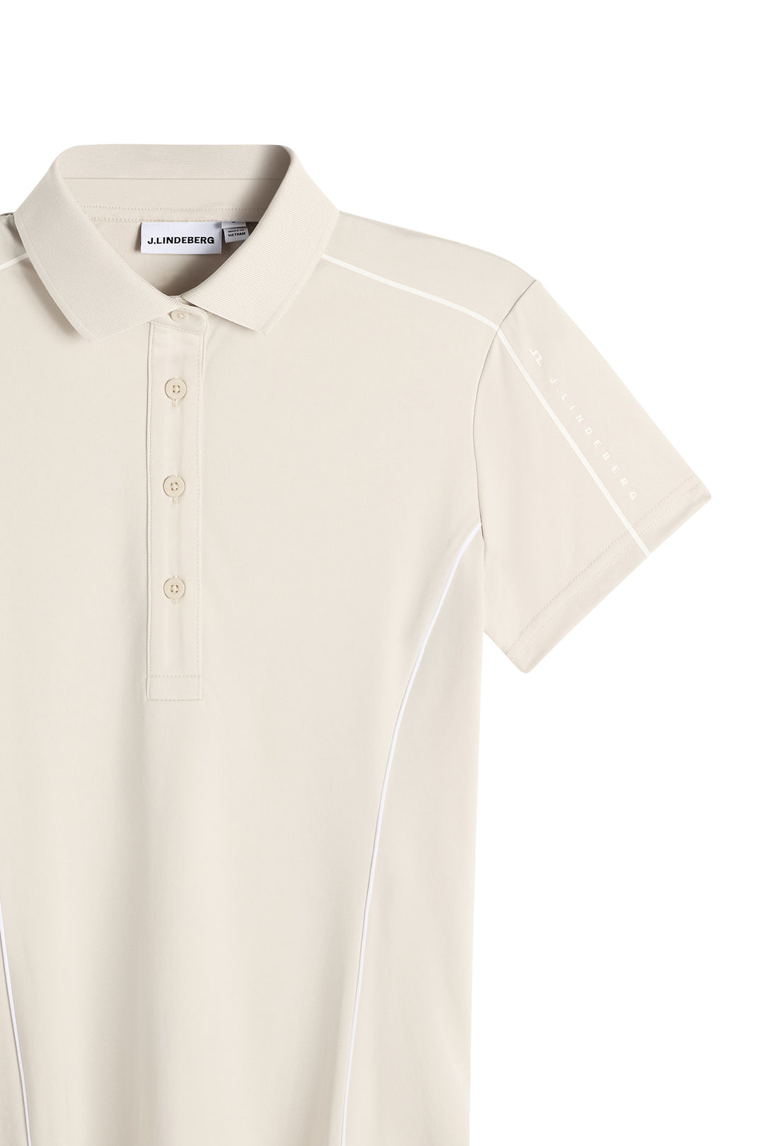 J.Lindeberg Women's Leyla Polo - MOONBEAM
