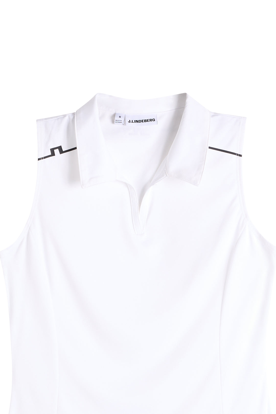 J.Lindeberg Women's Leah Sleeveless Polo - WHITE