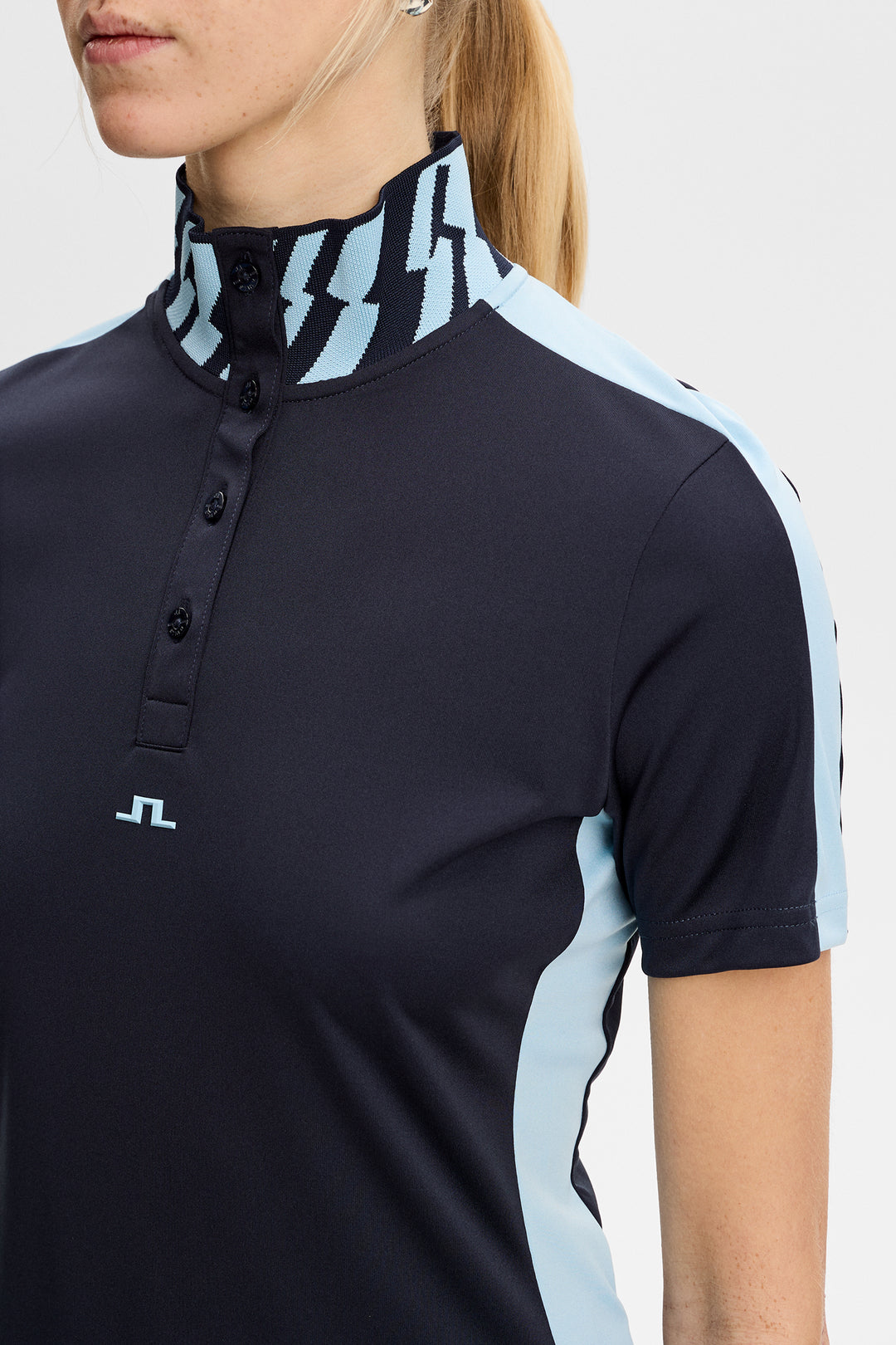 J.Lindeberg Women's Pip Polo - JL NAVY