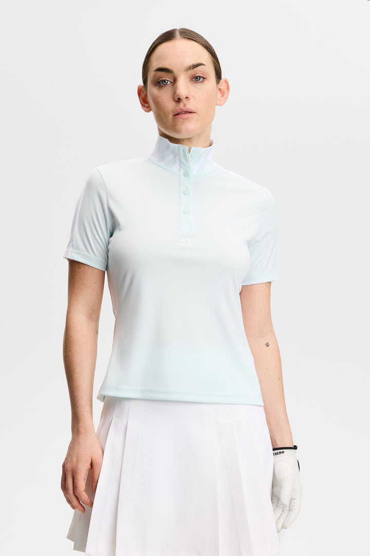 J.Lindeberg Women's Pip Polo - SKYLIGHT