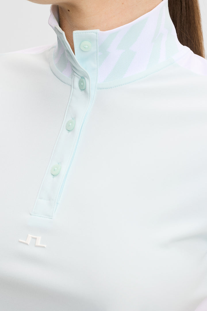 J.Lindeberg Women's Pip Polo - SKYLIGHT