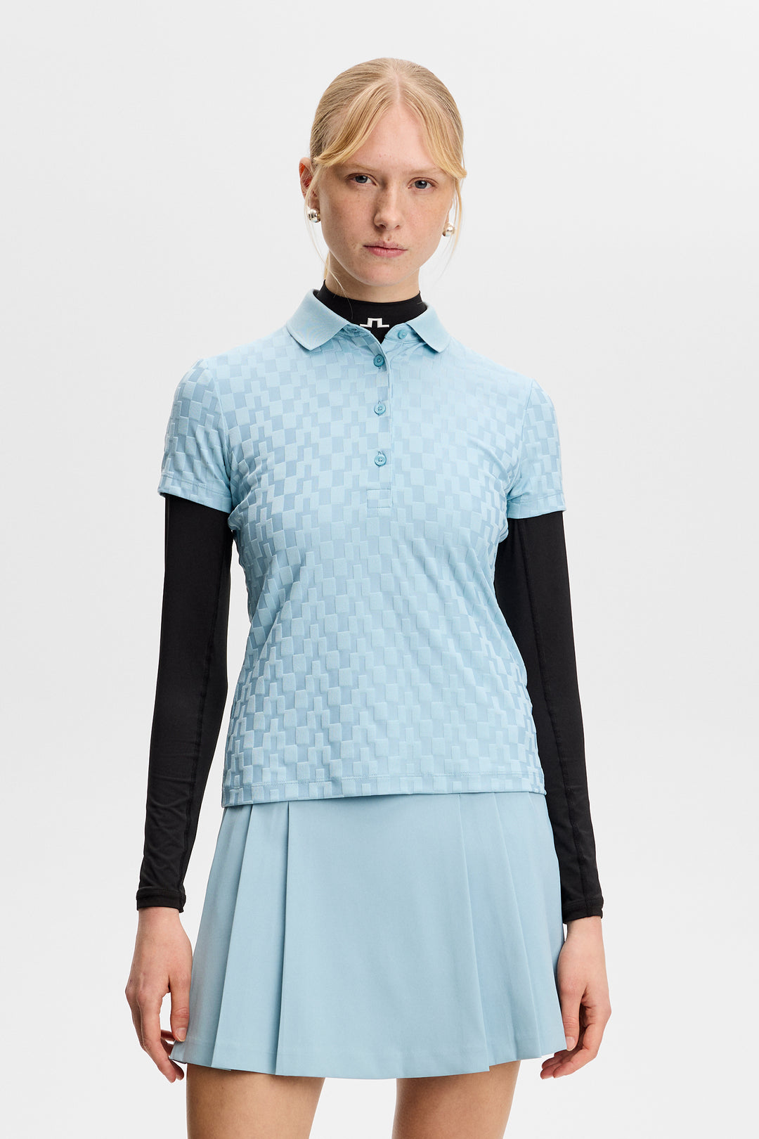J.Lindeberg Women's Dani Polo - FORGET ME NOT