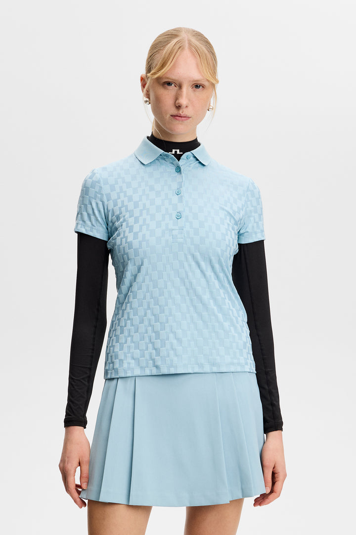 J.Lindeberg Women's Dani Polo - FORGET ME NOT