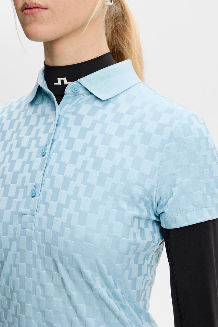 J.Lindeberg Women's Dani Polo - FORGET ME NOT