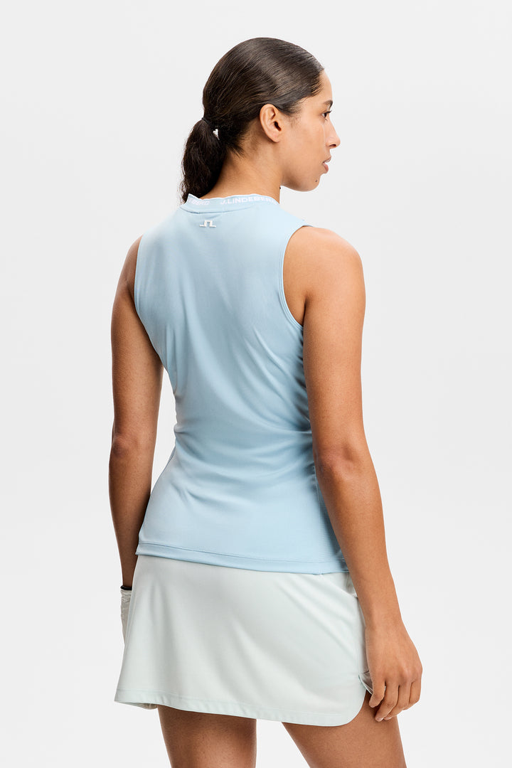 J.Lindeberg Women's Leya Sleeveless Top - FORGET ME NOT