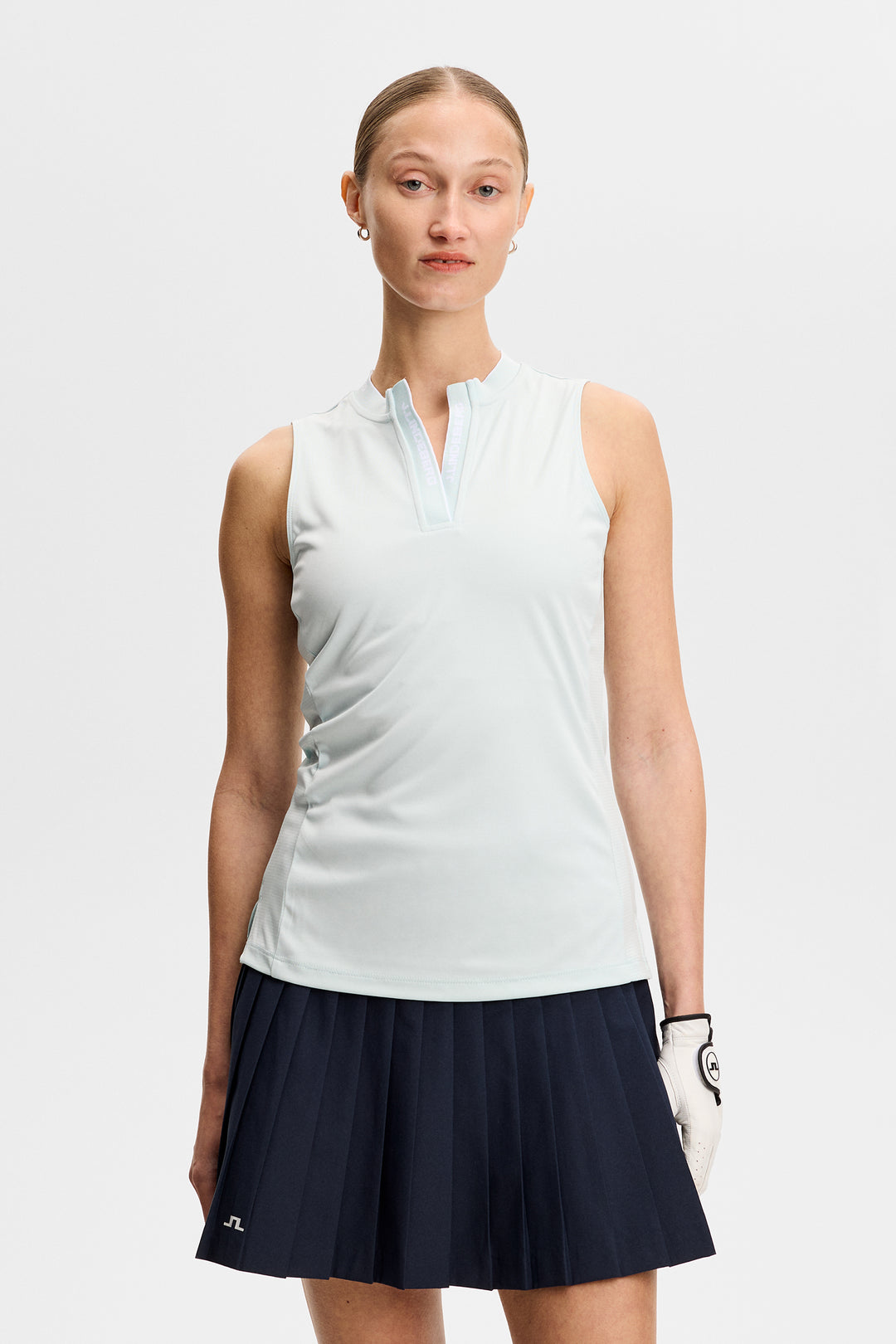 J.Lindeberg Women's Leya Sleeveless Top - SKYLIGHT MELANGE
