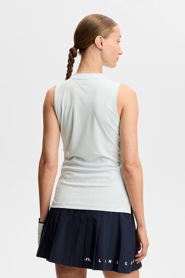 J.Lindeberg Women's Leya Sleeveless Top - SKYLIGHT MELANGE