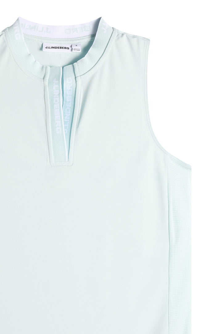 J.Lindeberg Women's Leya Sleeveless Top - SKYLIGHT MELANGE