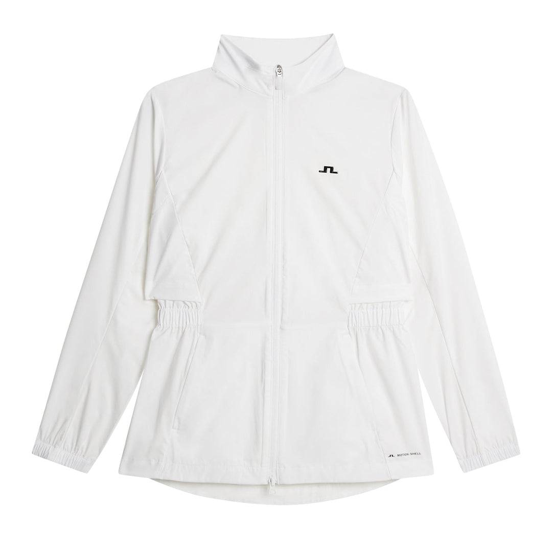J.Lindeberg Women's Ellie Motion Shell Jacket - WHITE