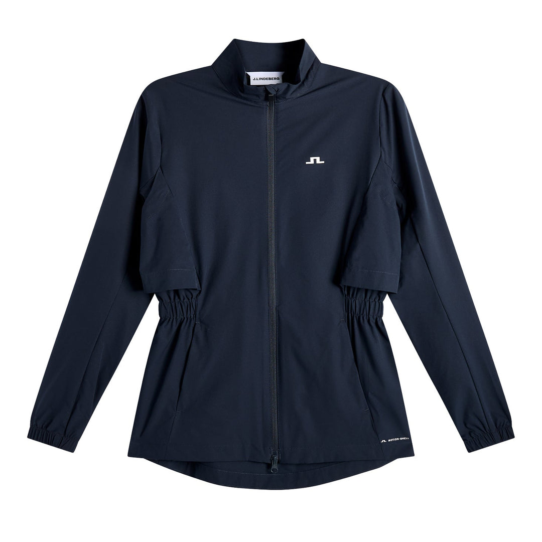 J.Lindeberg Women's Ellie Motion Shell Jacket - NAVY