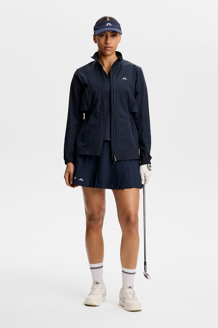 J.Lindeberg Women's Ellie Motion Shell Jacket - NAVY