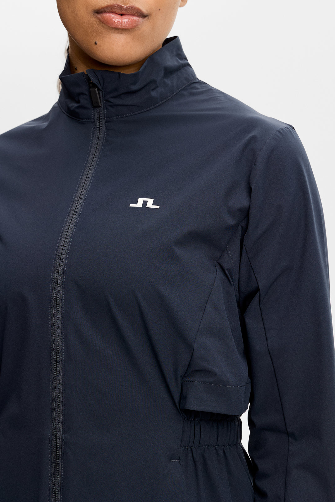 J.Lindeberg Women's Ellie Motion Shell Jacket - NAVY