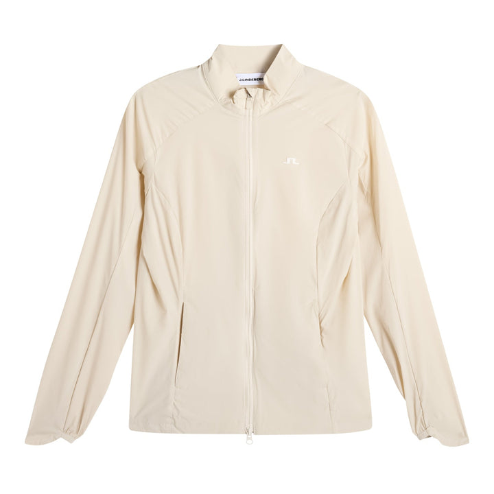 J.Lindeberg Women's Thorine Wind Packable Jacket - MOONBEAM