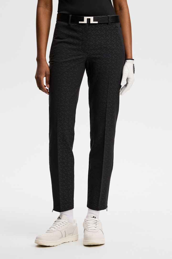 J.Lindeberg Women's Pia Bridge Pant - BLACK