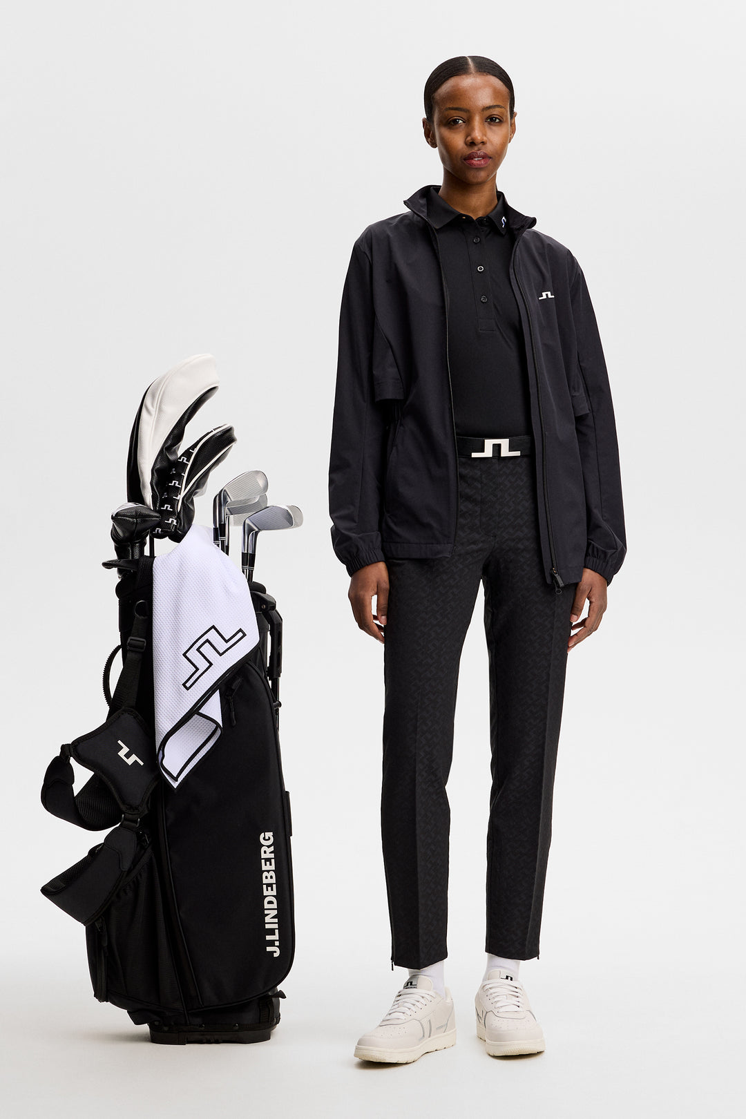 J.Lindeberg Women's Pia Bridge Pant - BLACK