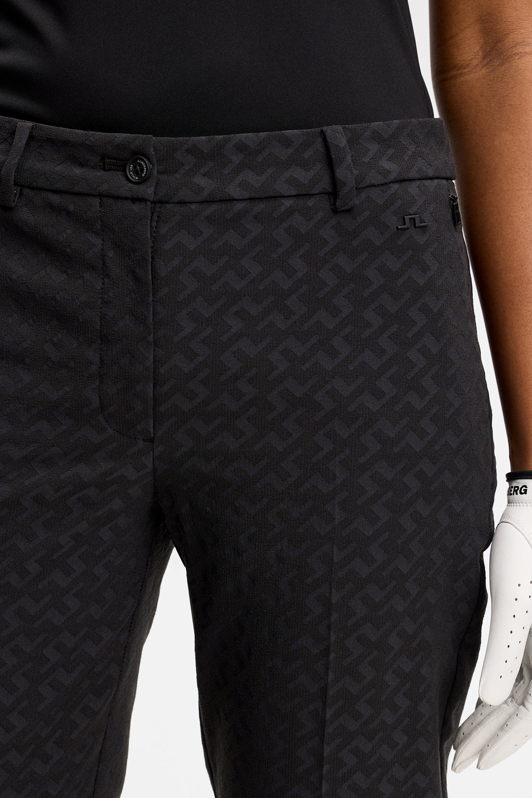 J.Lindeberg Women's Pia Bridge Pant - BLACK