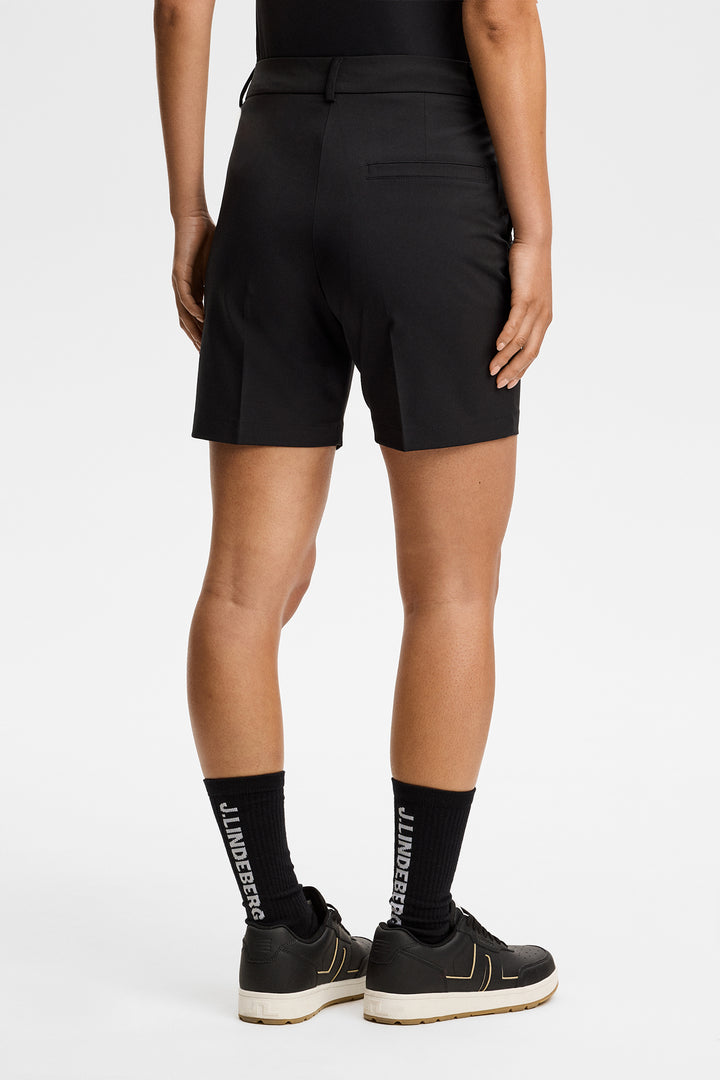 J.Lindeberg Women's Gwen Long Shorts - BLACK