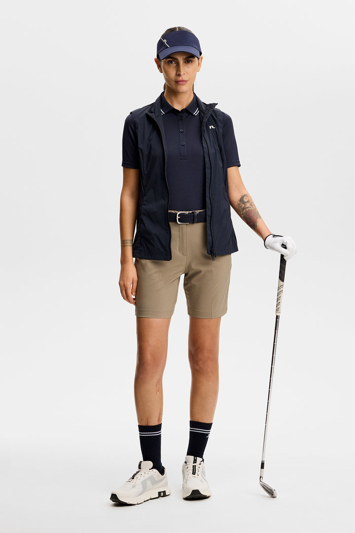 J.Lindeberg Women's Gwen Long Shorts - BRINDLE