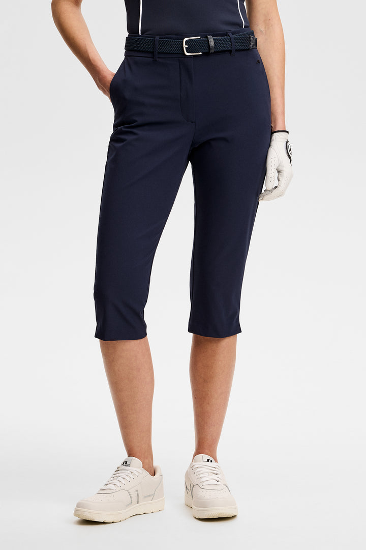 J.Lindeberg Women's Penny Capri  - JL NAVY