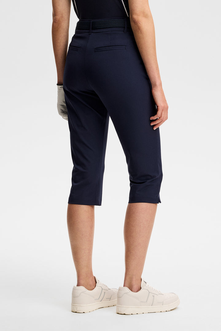 J.Lindeberg Women's Penny Capri  - JL NAVY
