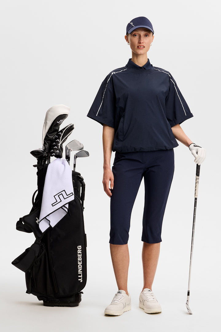 J.Lindeberg Women's Penny Capri  - JL NAVY