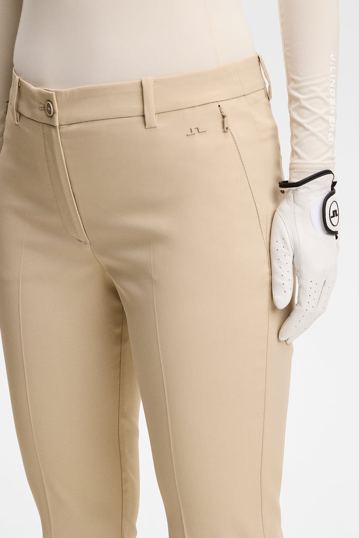 J.Lindeberg Womens Pia Pant - ISLAND FOSSIL