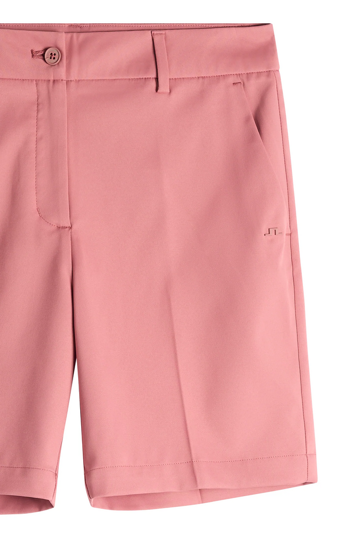 J.Lindeberg Womens Gwen Long Shorts - WITHERED ROSE