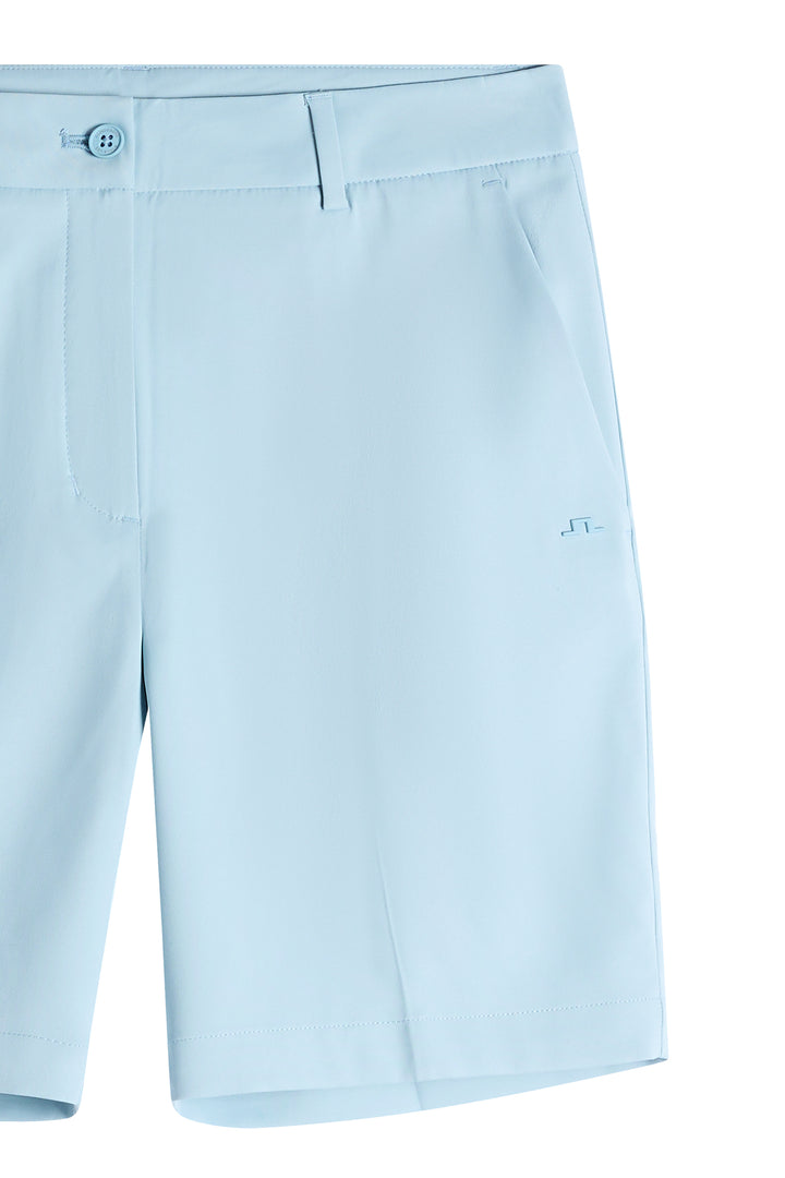 J.Lindeberg Womens Gwen Long Shorts - FORGET ME NOT