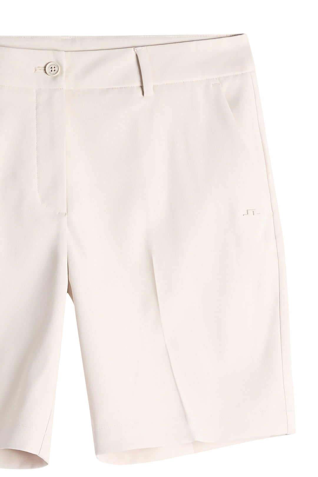 J.Lindeberg Womens Gwen Long Shorts - MOONBEAM