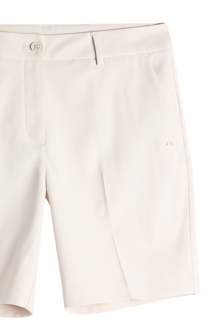 J.Lindeberg Womens Gwen Long Shorts - MOONBEAM