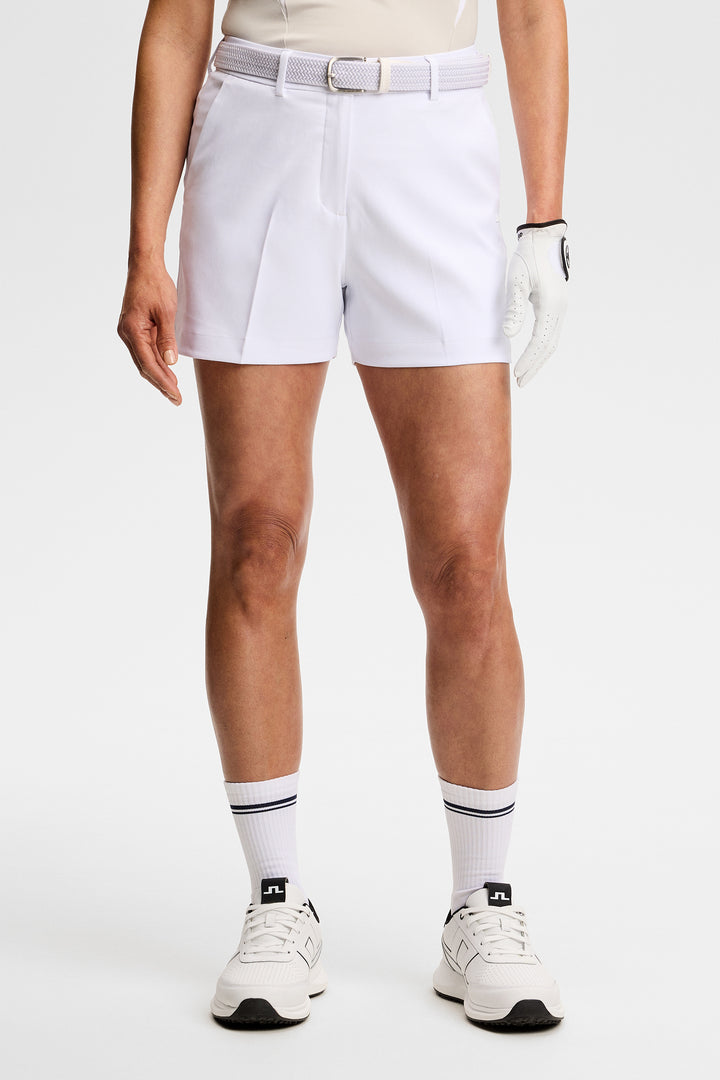 J.Lindeberg Womens Gwen Shorts - WHITE
