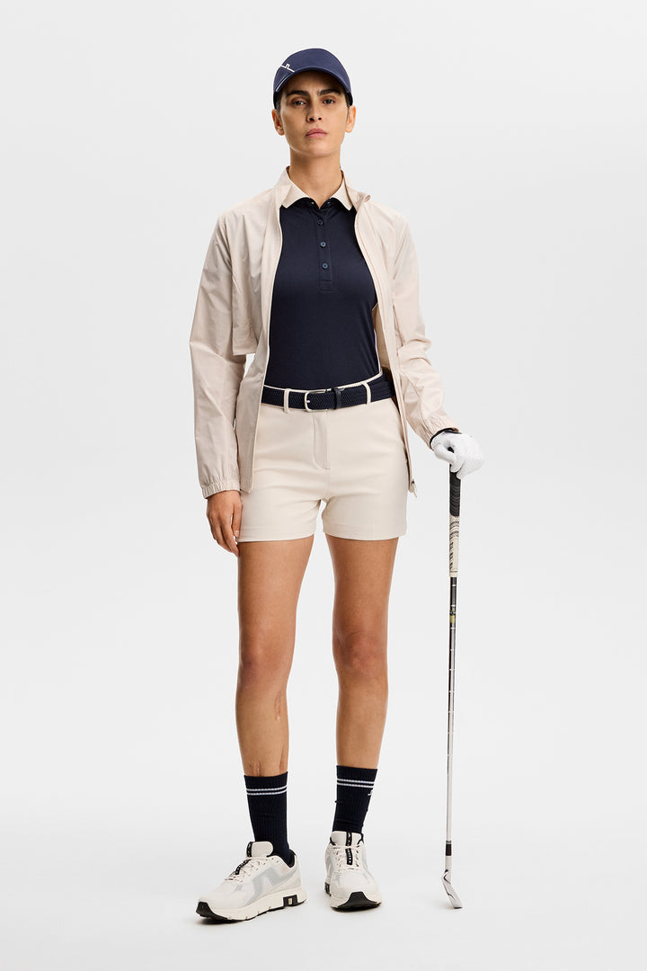 J.Lindeberg Womens Gwen Shorts - MOONBEAM