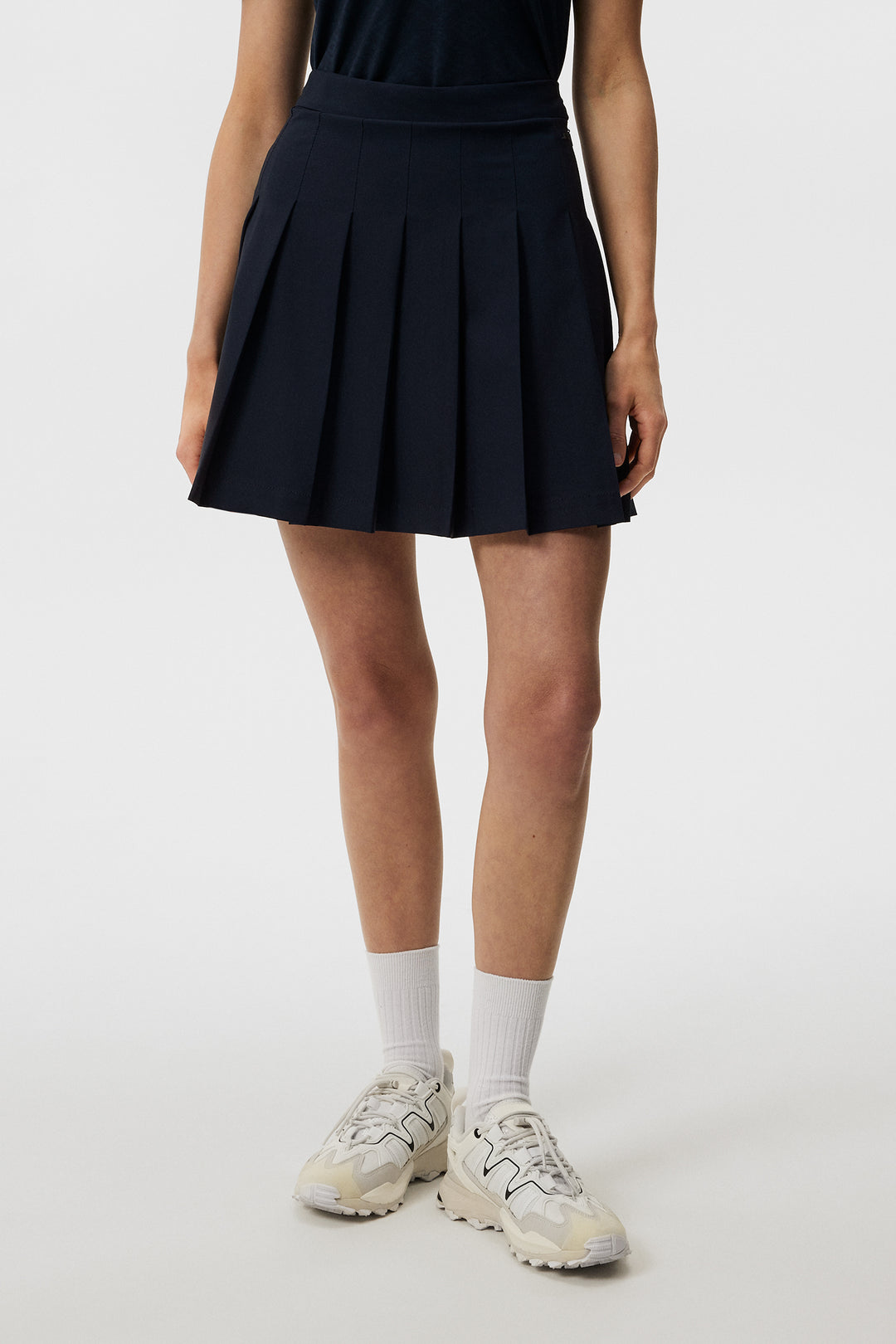 J.Lindeberg Womens Adina Golf Skirt - NAVY