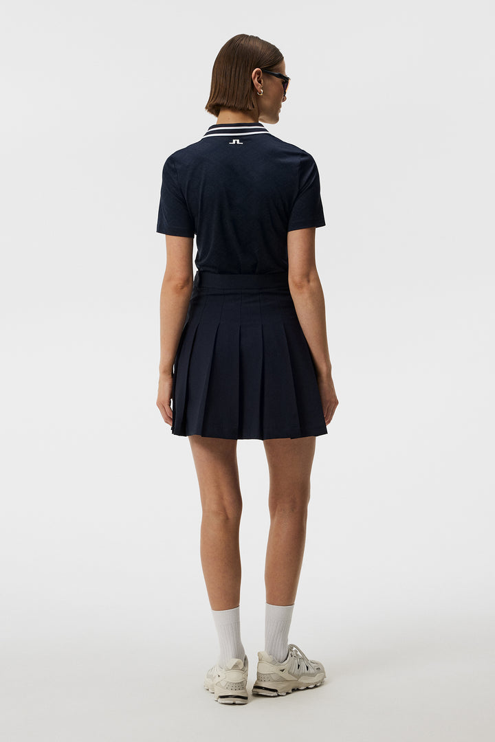 J.Lindeberg Womens Adina Golf Skirt - NAVY