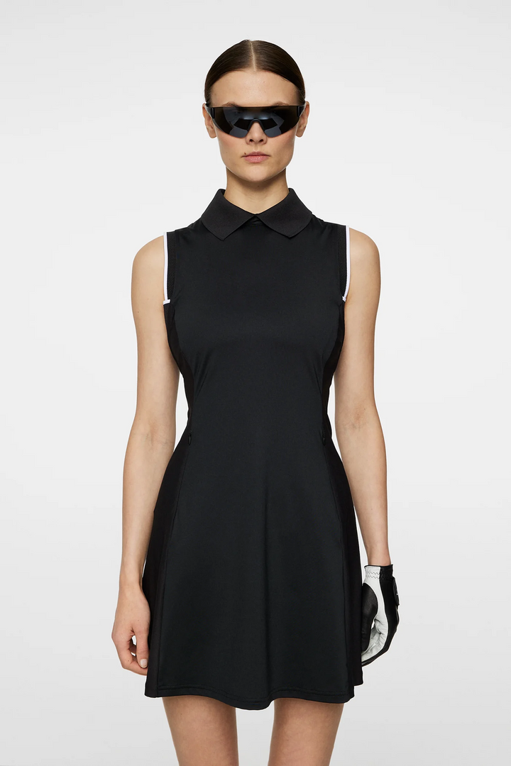 J.Lindeberg Women's VIDA Dress - BLACK