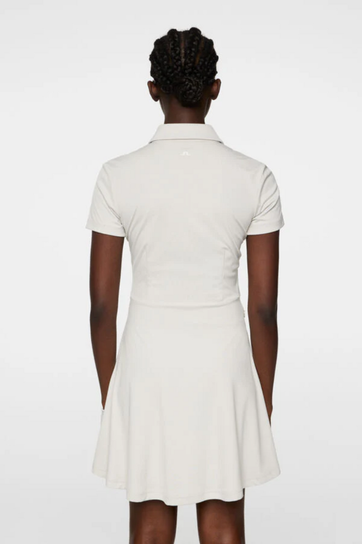 J.Lindeberg Women's JANNA Dress - MOONBEAM