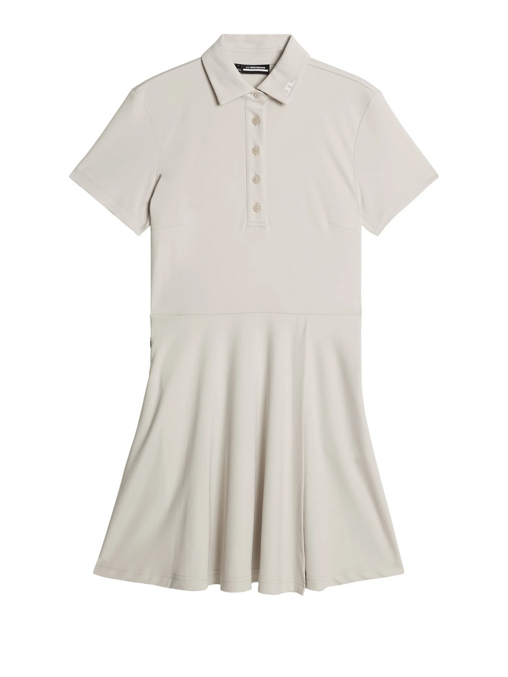 J.Lindeberg Women's JANNA Dress - MOONBEAM