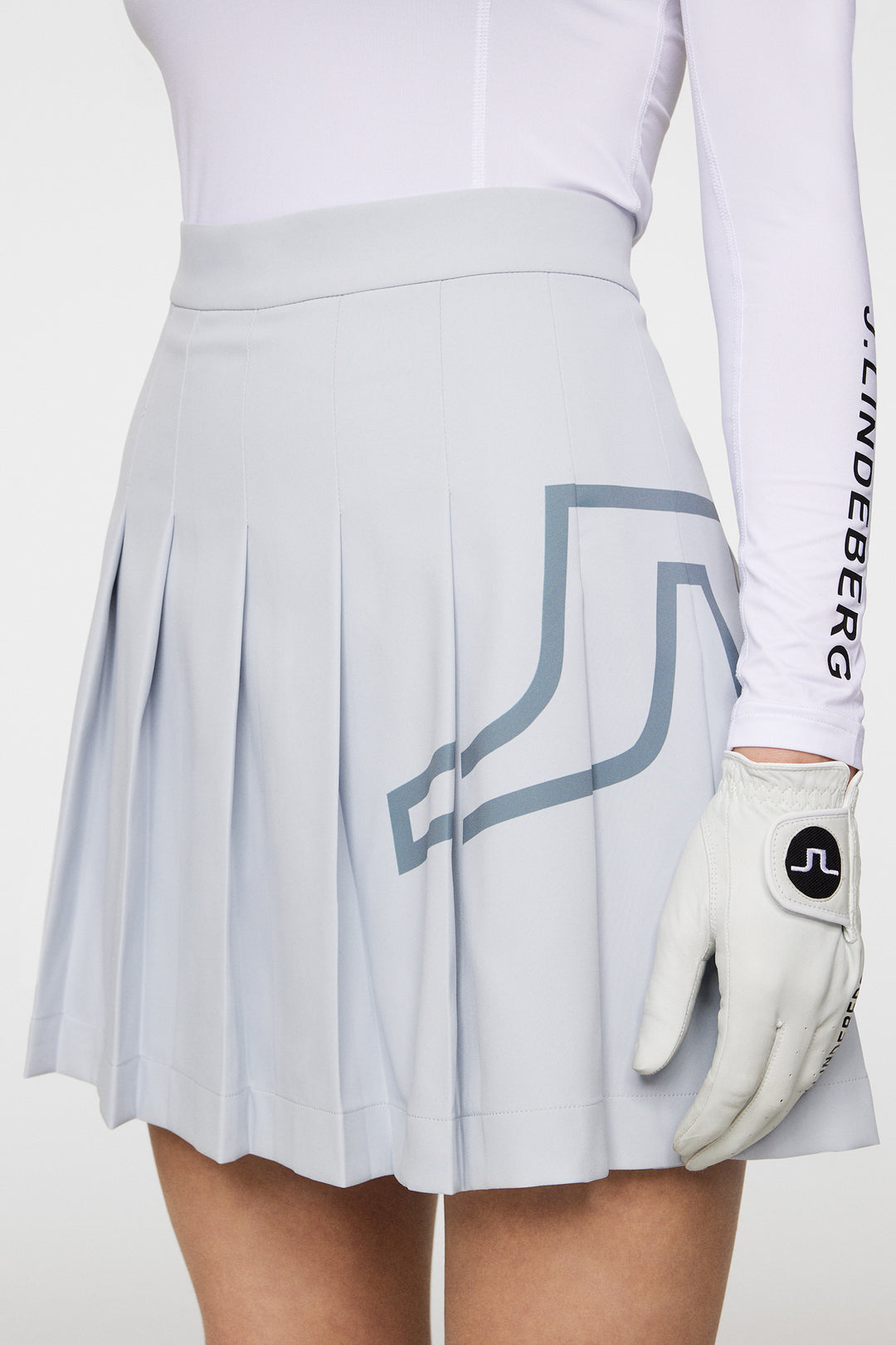 J.Lindeberg Womens Naomi Golf Skirt Bridge - HIGH RISE