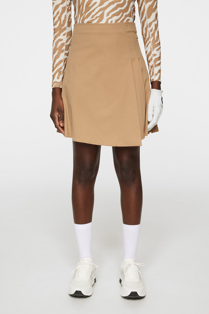 J.Lindeberg Women's JOY Skirt - TIGERS EYE