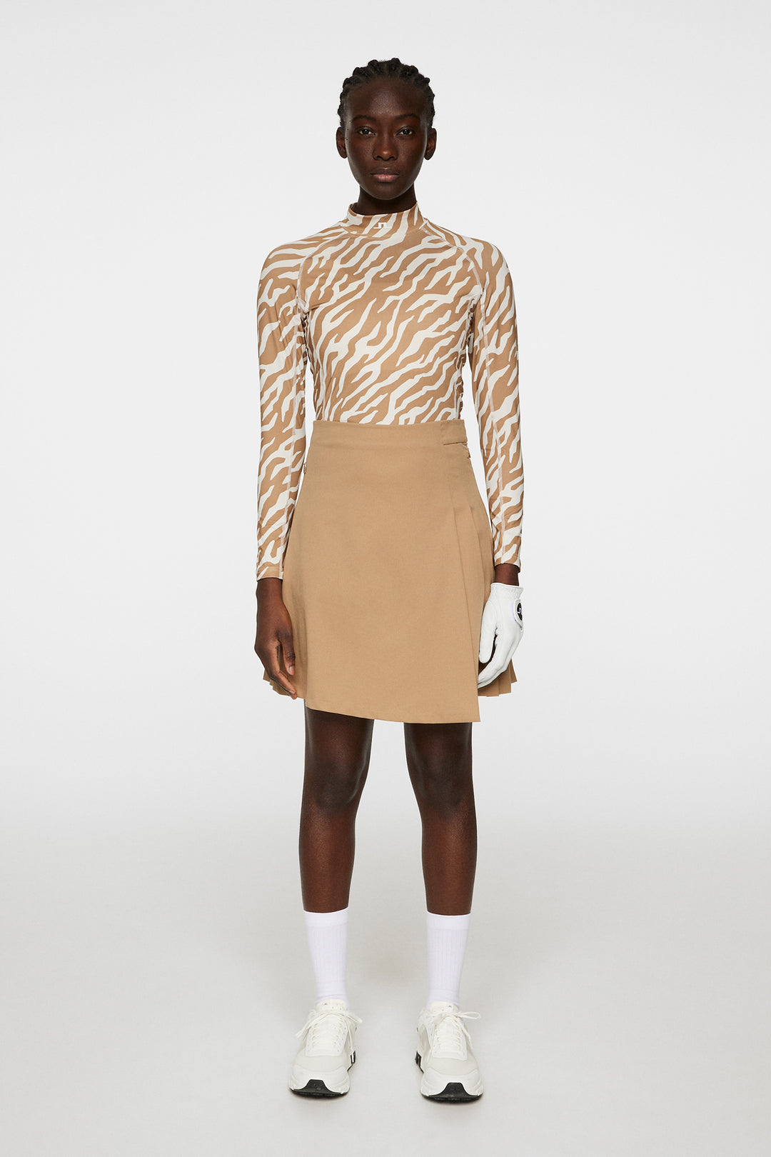 J.Lindeberg Women's JOY Skirt - TIGERS EYE