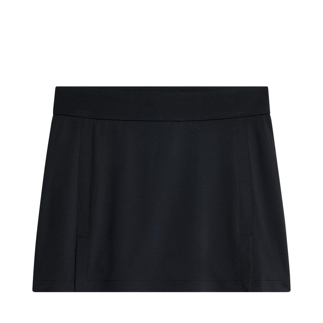 J.Lindeberg Womens Amelie Mid Golf Skirt - BLACK