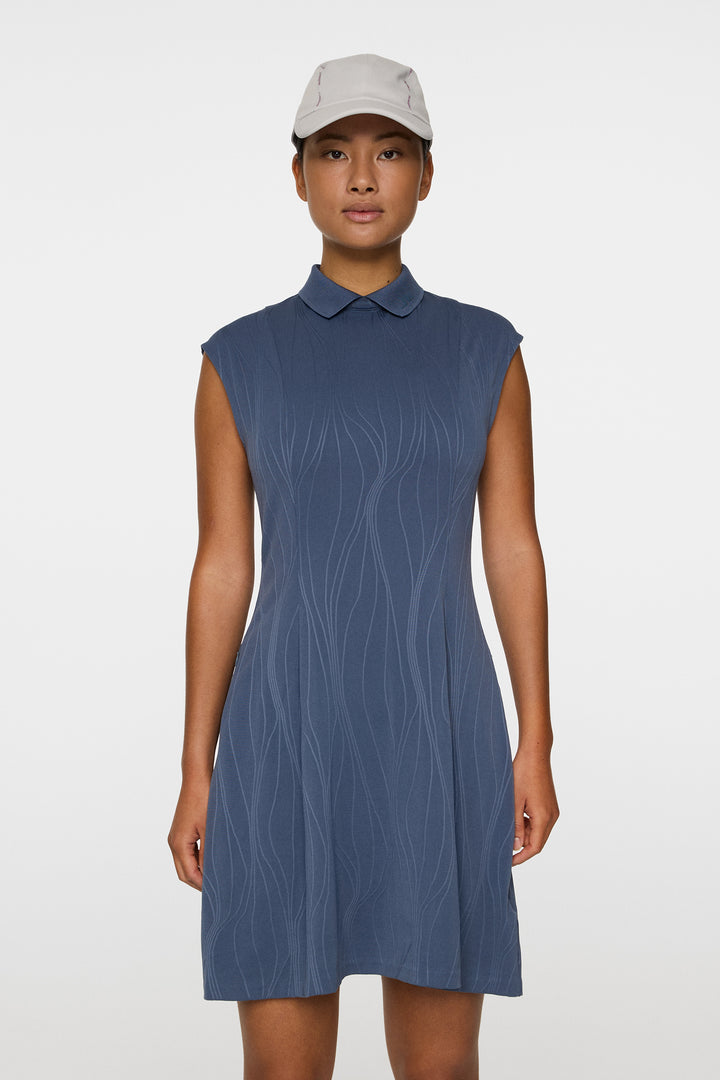 J.Lindeberg Women's JILL Dress - VINTAGE INDIGO