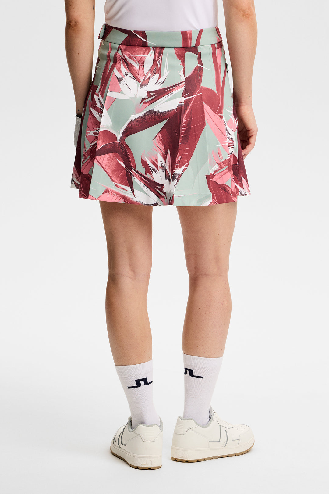J.Lindeberg Women's Alesia Print Skirt - PARADISE JADEITE