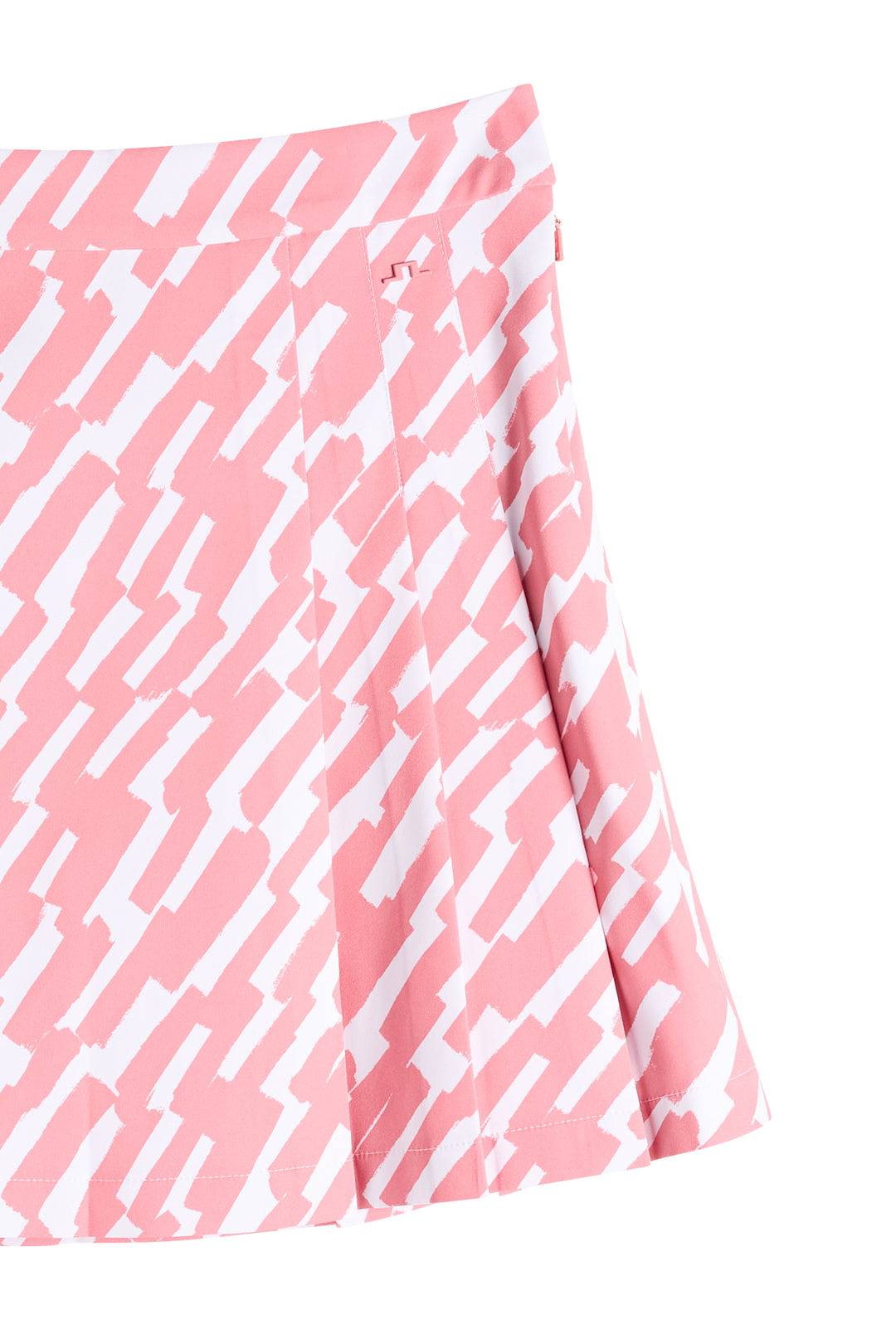 J.Lindeberg Women's Alesia Print Skirt - OAK FLAMINGO